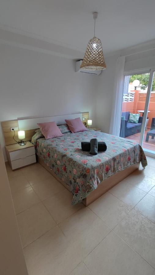 Apartamento Planta Baja Con Piscina Дения Экстерьер фото